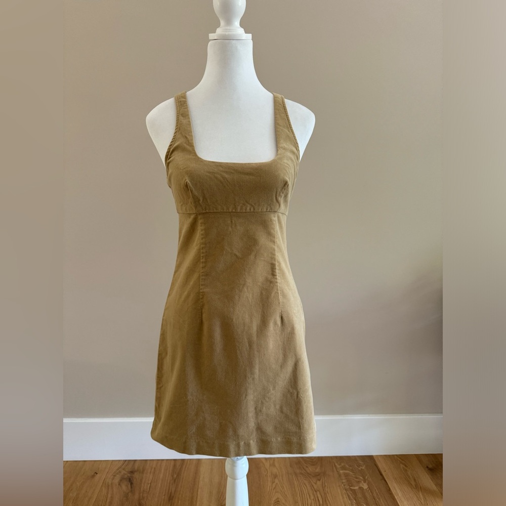 Urban Outfitters Khaki Velveteen Jumper